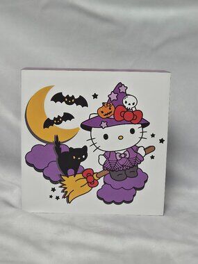 purple hello kitty halloween home decor